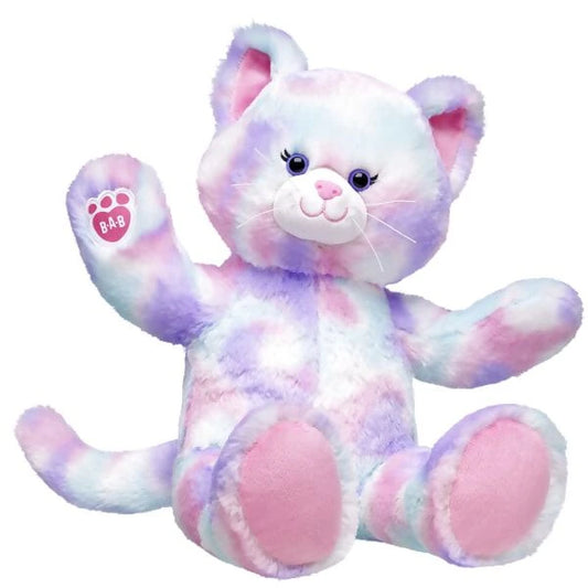 Online-Only Pastel Swirl Kitty Black Cheer Uniform Set | Build-A-Bear® - US 1938