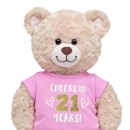 Online Exclusive Cheers to 21 Years T-Shirt | Shop at Build-A-Bear® - US 8479