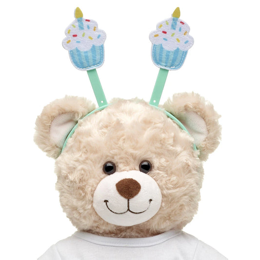 Birthday Cupcake Headband for Plush Toys - US 4335