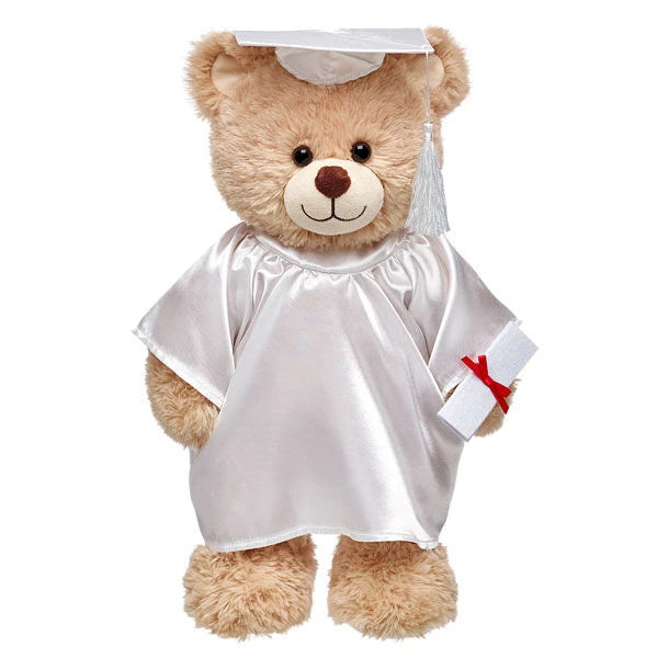 White Graduation Set 4 pc. for Stuffed Animals | Build-A-Bear® - US 9339