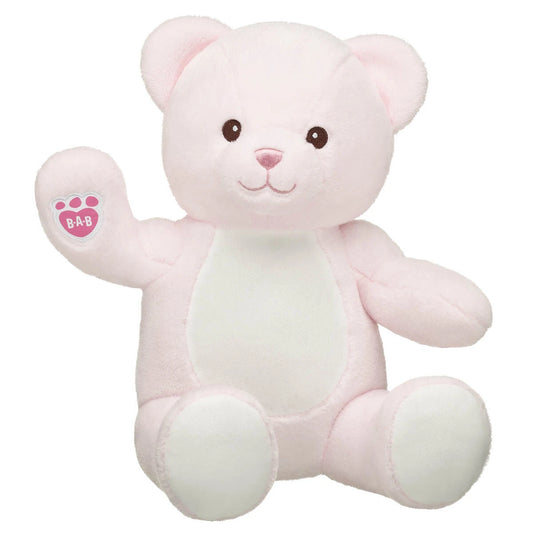 Baby Pink Teddy Bear with Gifting Bow | Build-A-Bear® - US 1748