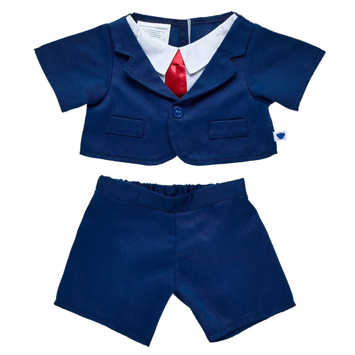 Navy Business Suit 2 pc. for Stuffed Animals | Build-A-Bear® - US 3264