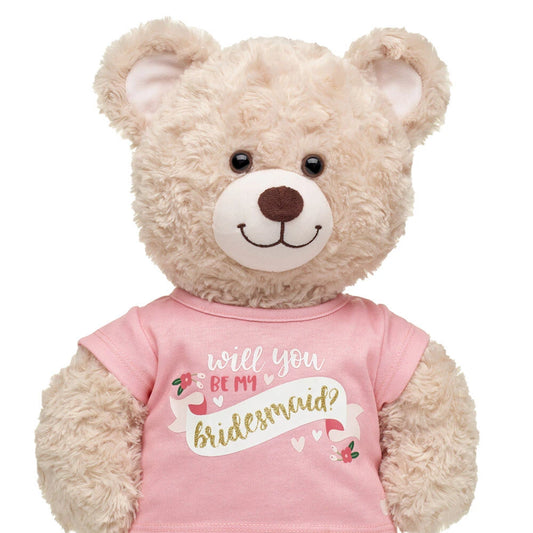 "Will You Be My Bridesmaid?" T-Shirt for Stuffed Animals | Build-A-Bear® - US 1479