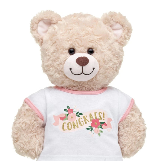 Floral Congrats T-Shirt for Stuffed Animals | Build-A-Bear® - US 9844