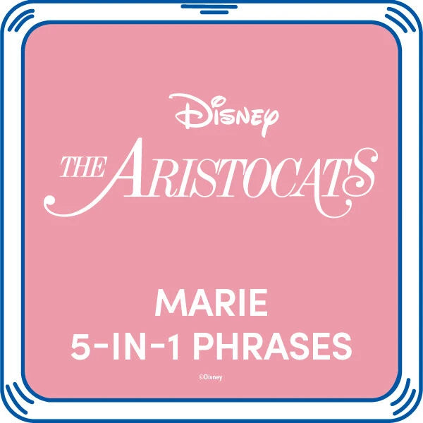 Disney The Aristocats Marie 5-in-1 Phrases | Build-A-Bear - US 5354