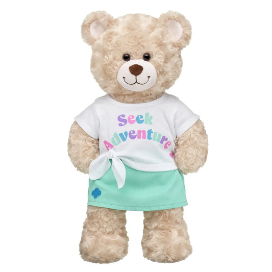Girl Scout "Seek Adventure" Skirt Set for Stuffed Animals | Build-A-Bear® - US 1888