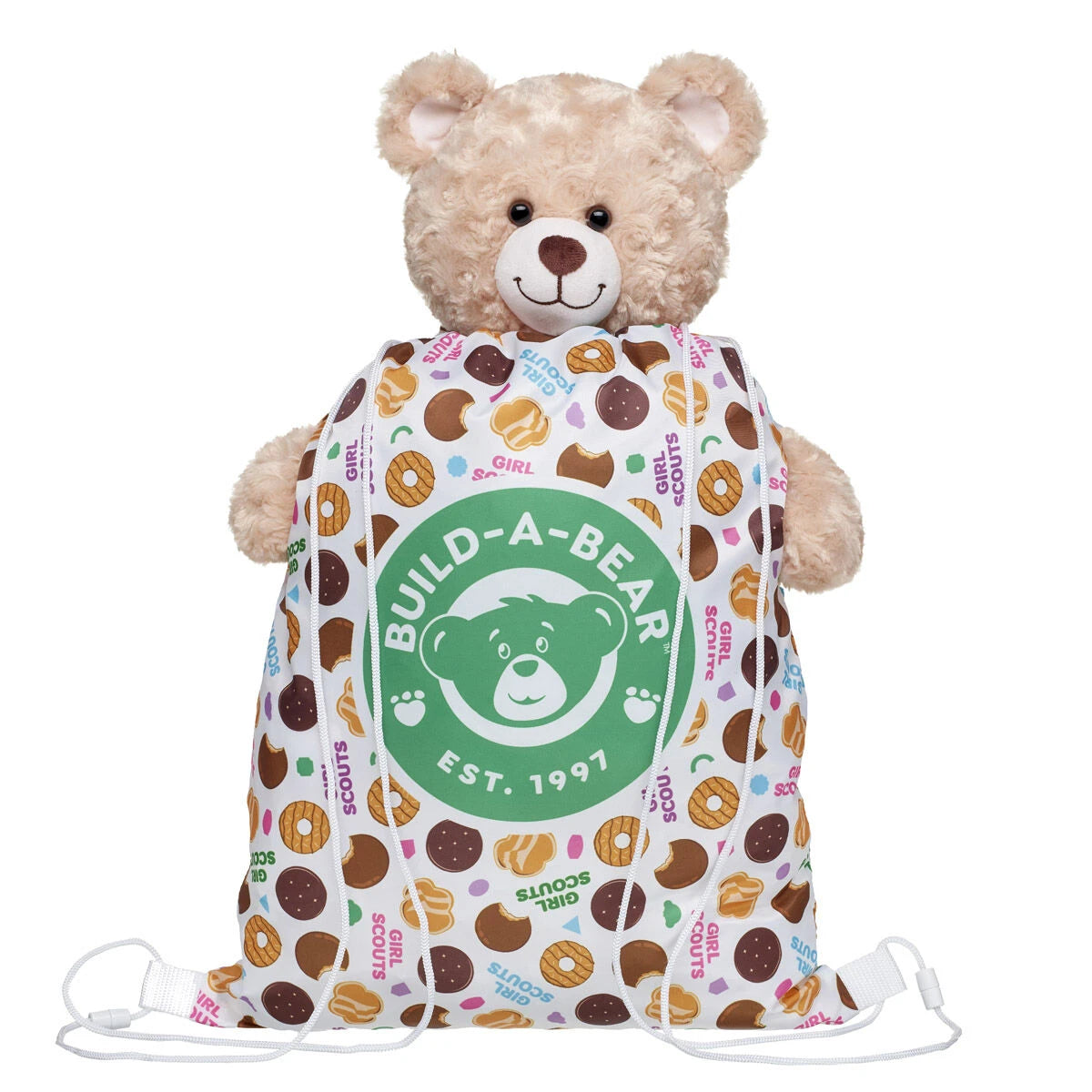 Girl Scout Cookie™ Toy Bear Carrier| Build-A-Bear - US 6374