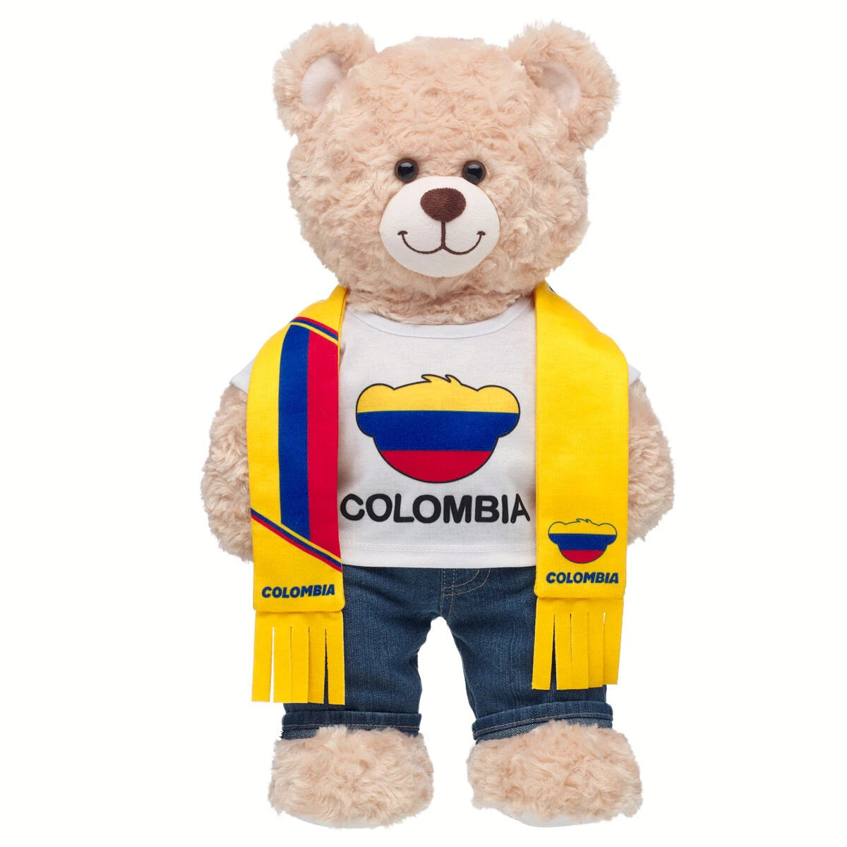 Colombia Scarf & T-Shirt Set | Build-A-Bear - US 1745