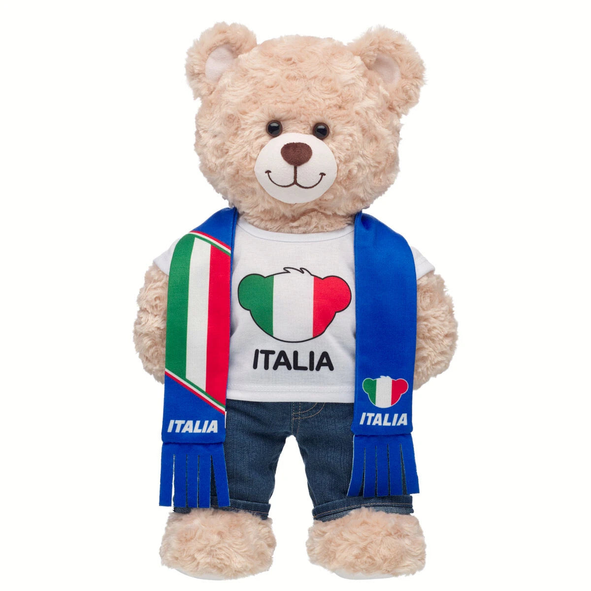 Italy Scarf & T-Shirt Set | Build-A-Bear - US 2800