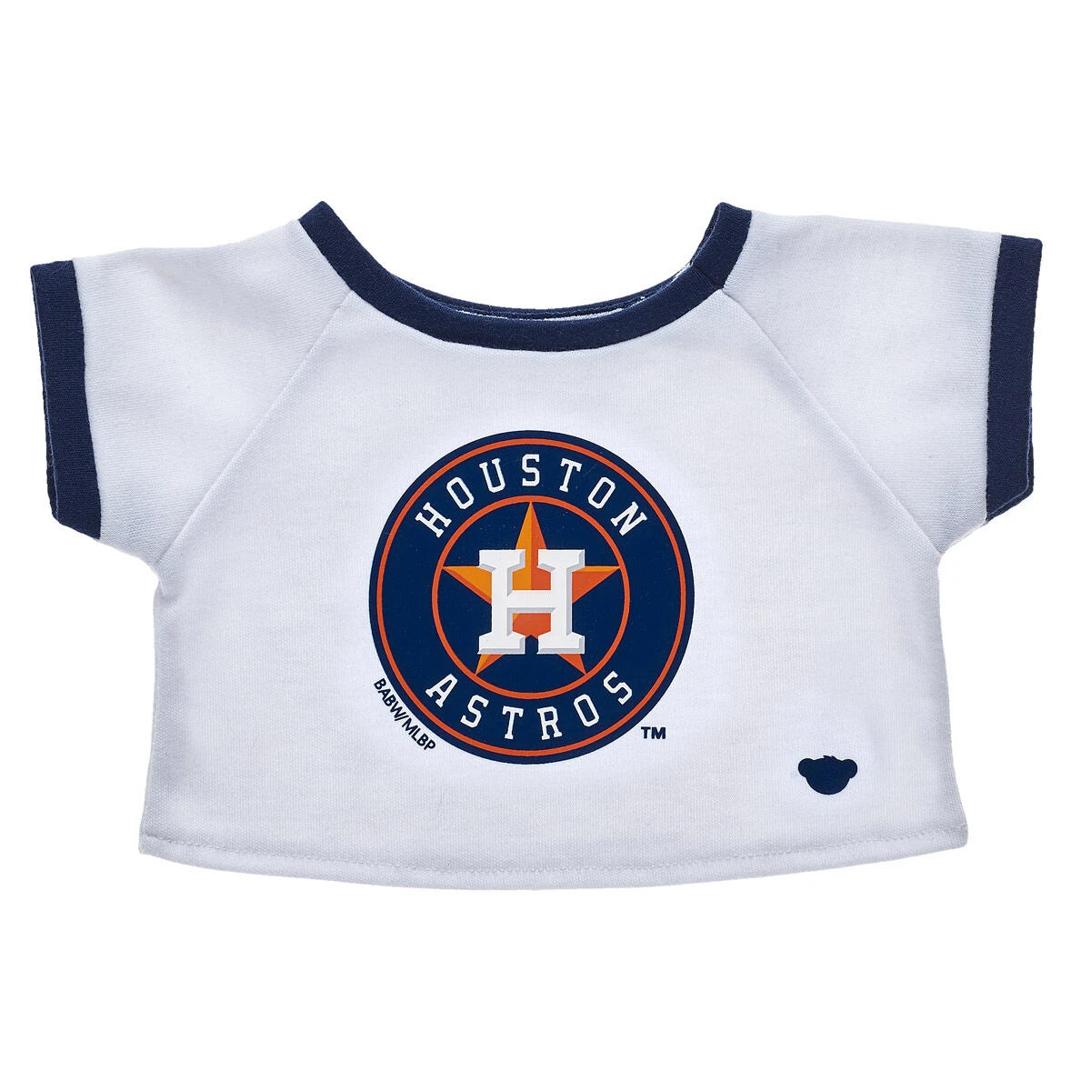 Houston Astros™ Ringer T-Shirt for Stuffed Animals | Build-A-Bear® - US 7968