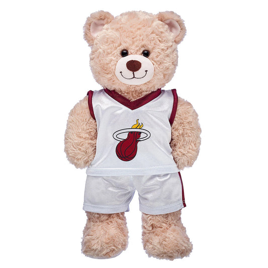 Miami Heat Uniform - 2014 NBA Basketball | Build-A-Bear® - US 4223