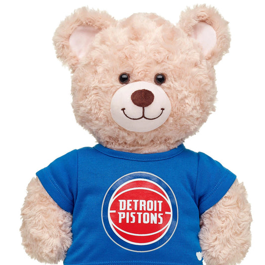 Detroit Pistons Stuffed Animal T-Shirt | Shop Now at Build-A-Bear® - US 6994