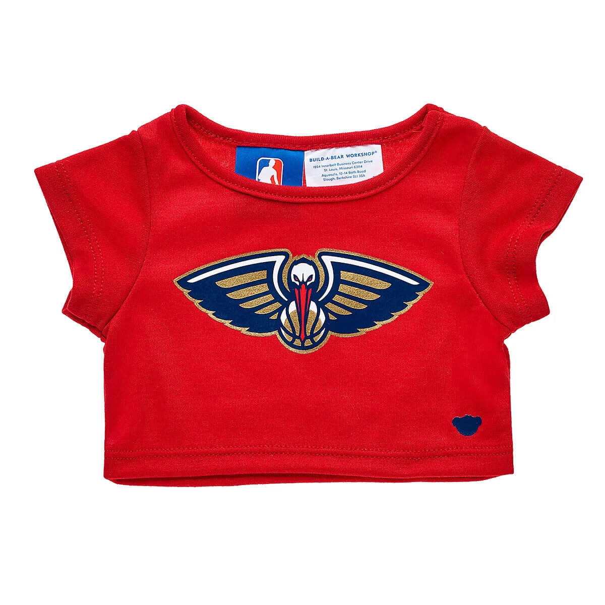 New Orleans Pelicans T-Shirt for Stuffed Animals | Build-A-Bear® - US 9776