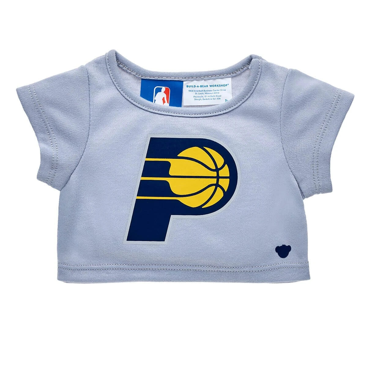 Indiana Pacers T-Shirt for Stuffed Animals | Shop Now at Build-A-Bear® - US 3961