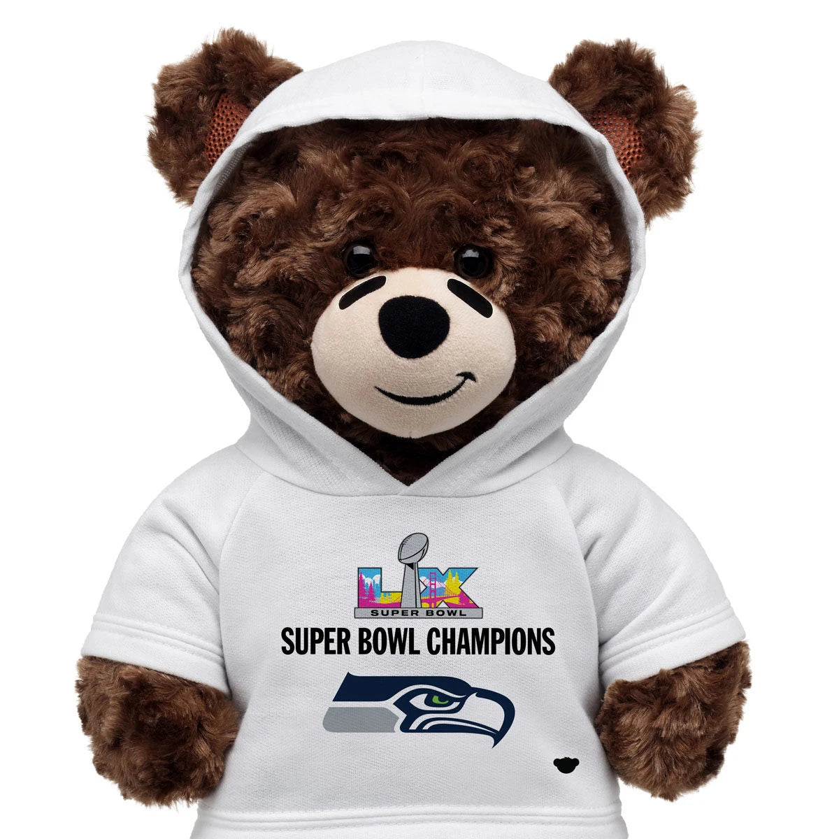 Super Bowl LX Seattle Seahawks Hoodie | Build-A-Bear - US 2648