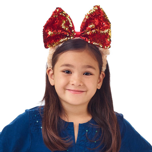 Sequin Bow Bear Headband for Kids | Build-A-Bear® - US 2954