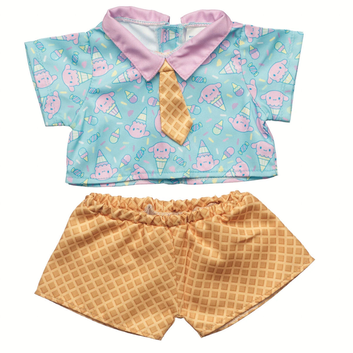 Sanrio Hello Kitty & Friends Bubblegum Ice Cream Cinnamoroll Plush | Build-A-Bear - US 7199