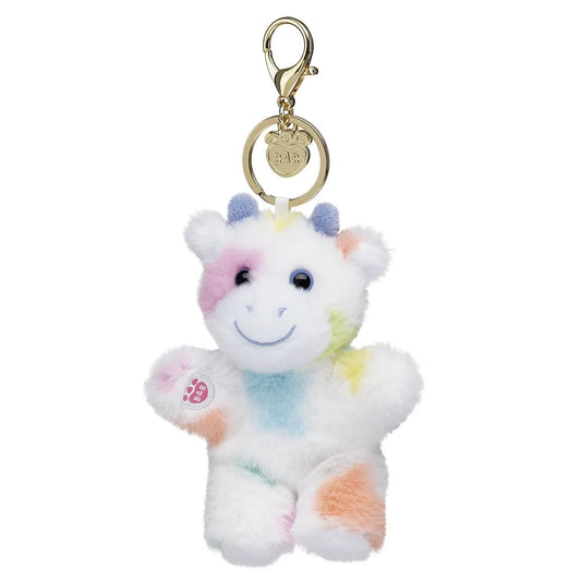 Colorful Splatter Cow Plush Bag Charm | Build-A-Bear - US 7565