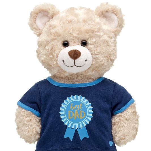 Plush Toy Best Dad T-Shirt | Build-A-Bear® - US 5332
