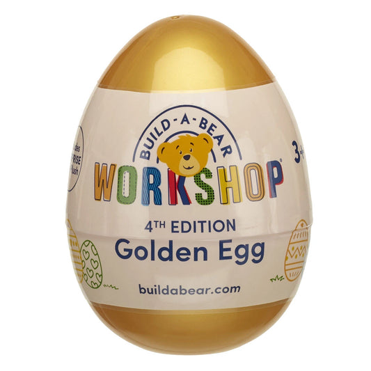 4th Edition Golden Egg - Includes 1 Surprise Mini Plush | Build-A-Bear® - US 8458