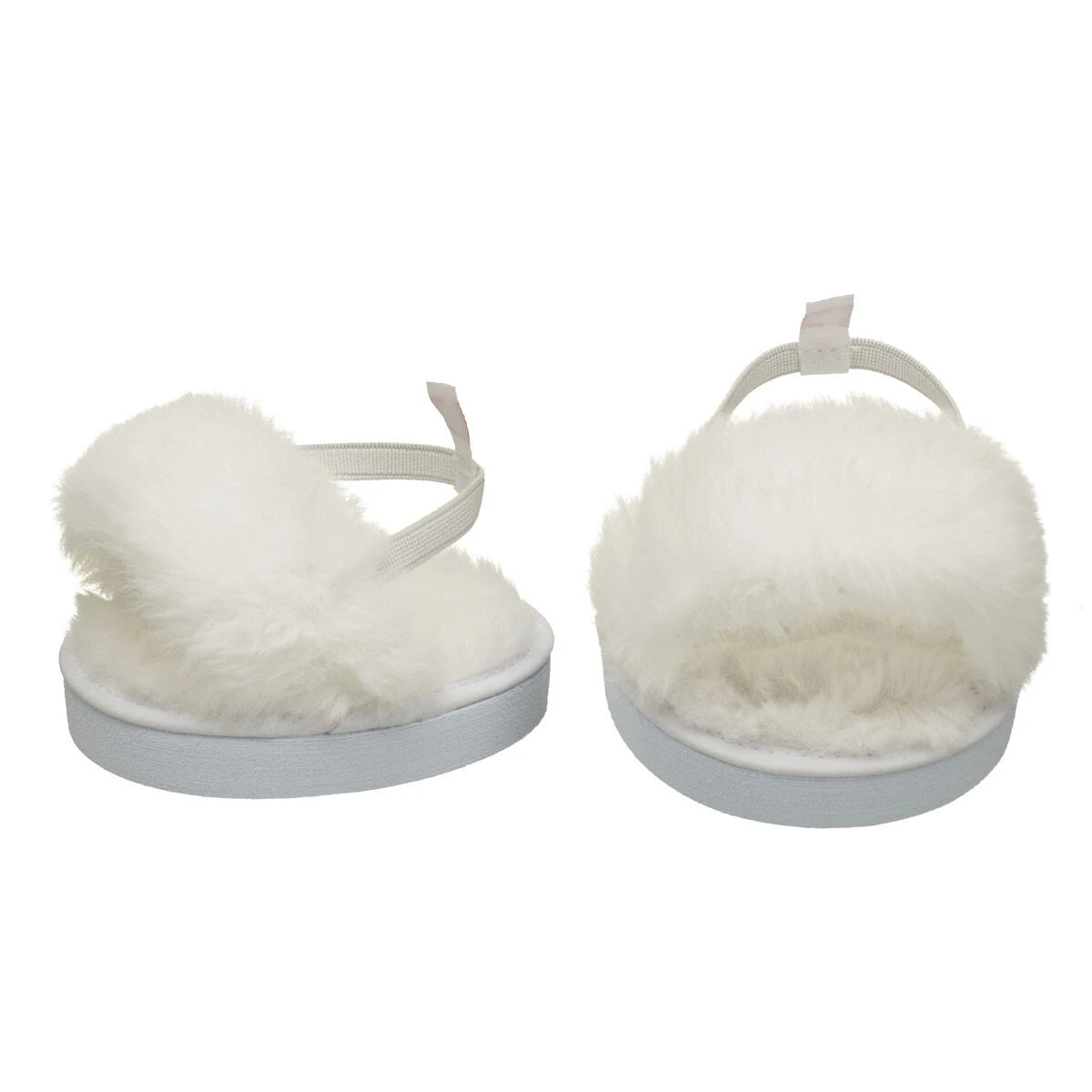 White Fuzzy Slippers for Plush Toys | Build-A-Bear® - US 6642