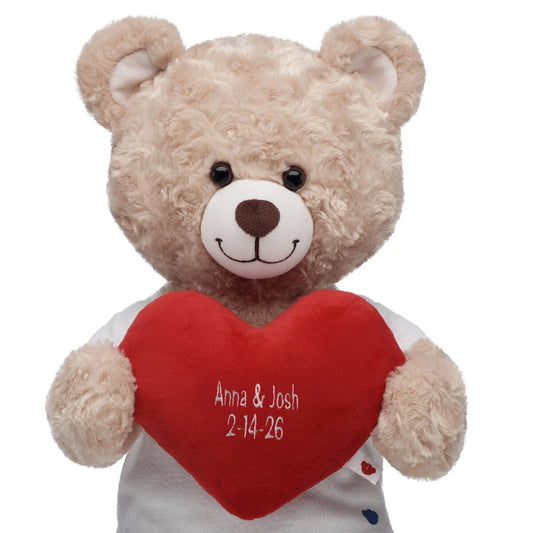 Online Exclusive Embroidered Gifting Red | Build-A-Bear - US 2463