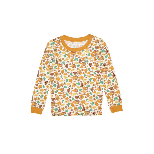 Build-A-Bear Pajama Shop™ Fall Print Top - Toddler & Youth - US 9932