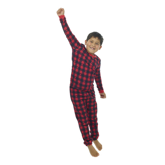 Build-A-Bear Pajama Shop™ Buffalo Check Top - Toddler & Youth - US 9676