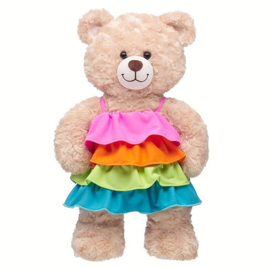 Tiered Ruffles Summer Dress | Build-A-Bear - US 9080
