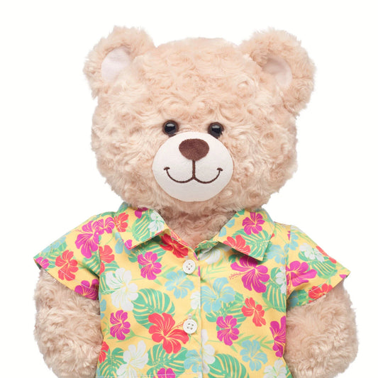 Tropical Flower Print Shirt | Build-A-Bear - US 5464