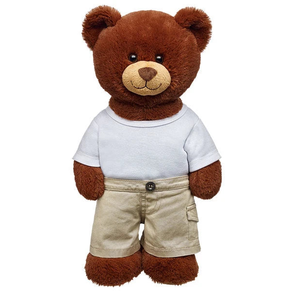 Tiny Pocket Khaki Shorts for Stuffed Animals | Build-A-Bear® - US 8925
