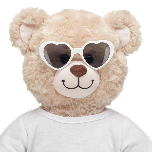 White Heart Sunglasses for Stuffed Animals | Build-A-Bear® - US 2783