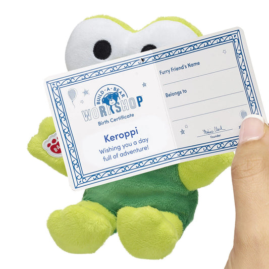 Mini Beans® Hello Kitty® and Friends Keroppi™ Plush | Build-A-Bear - US 1743