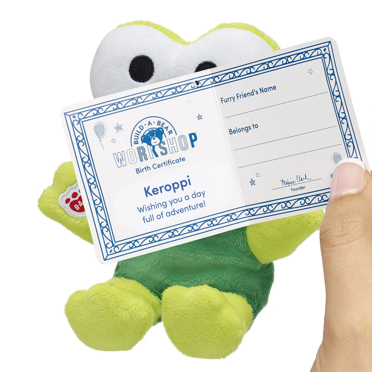 Mini Beans® Hello Kitty® and Friends Keroppi™ Plush | Build-A-Bear - US 8961