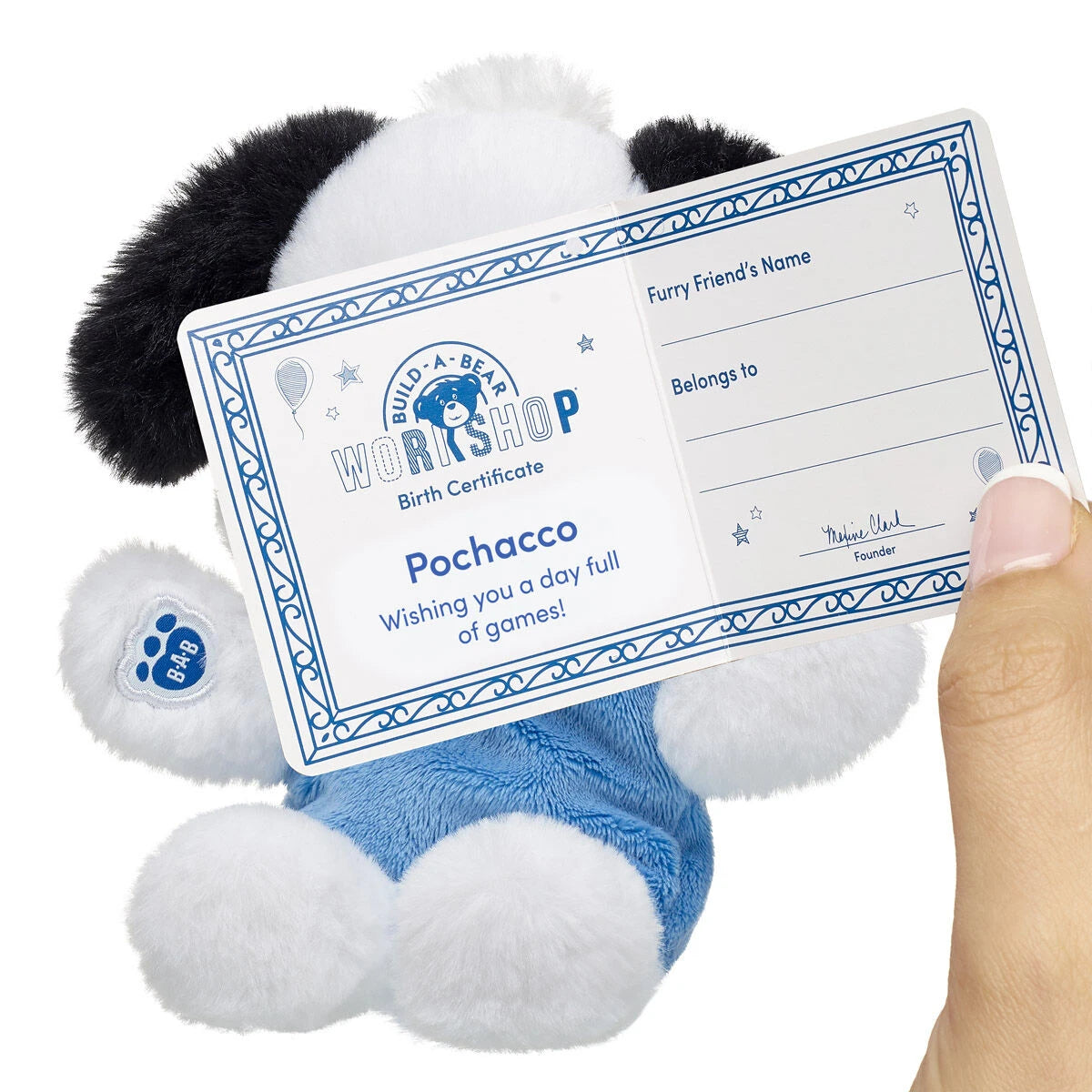 Mini Beans® Hello Kitty® and Friends Pochacco™ Plush | Build-A-Bear - US 8512