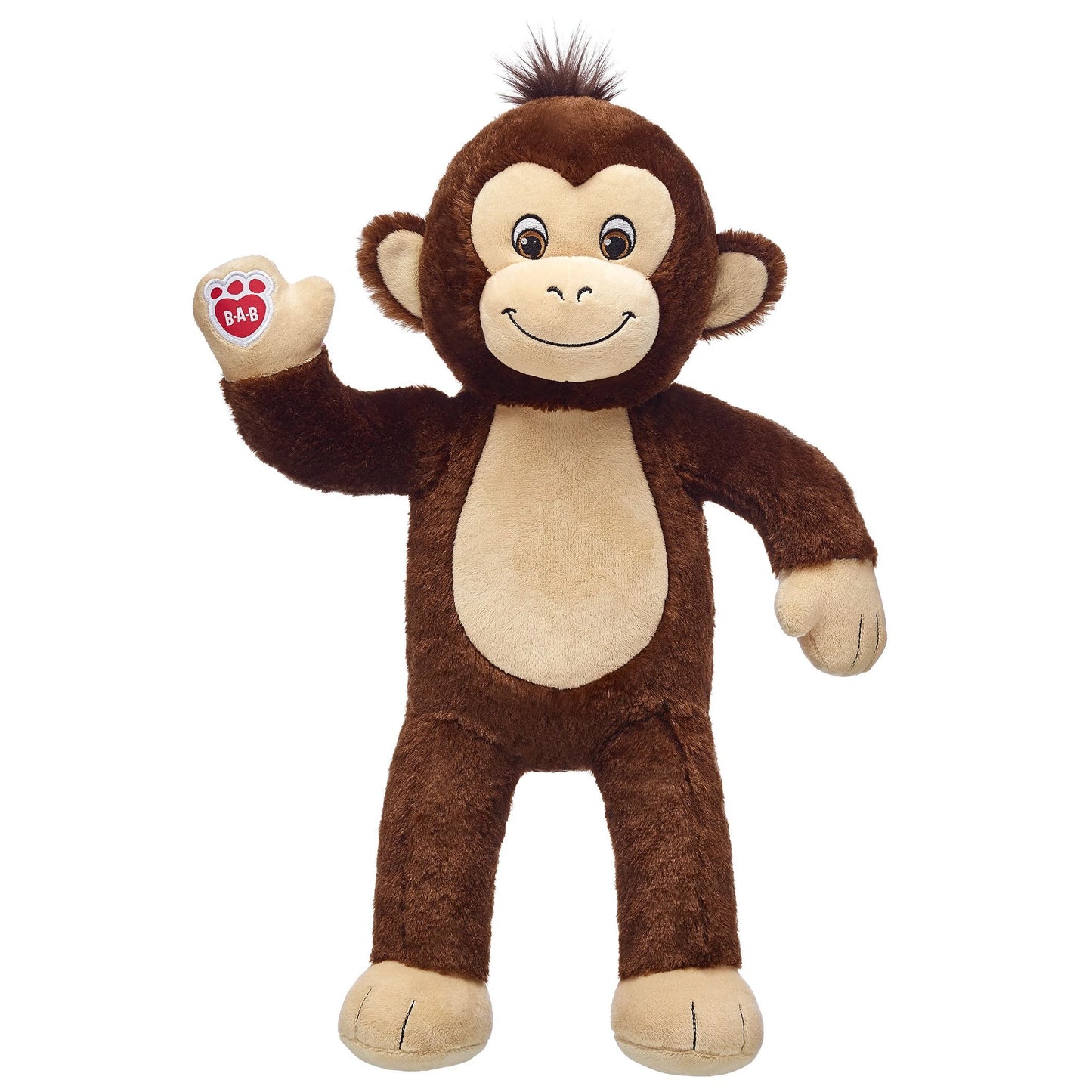 Smiley Monkey Stuffed Animal | Build-A-Bear® - US 1033