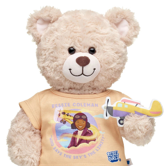 Rebel Girls Bessie Coleman T-Shirt | Shop at Build-A-Bear® - US 4349