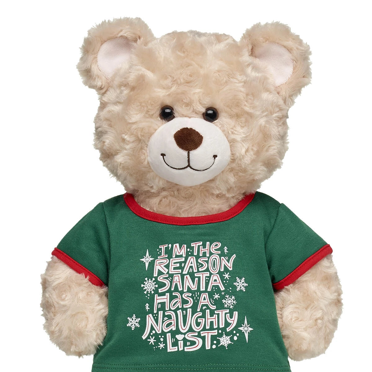 "Glisten and the Merry Mission" Naughty List T-Shirt | Build-A-Bear® - US 1962