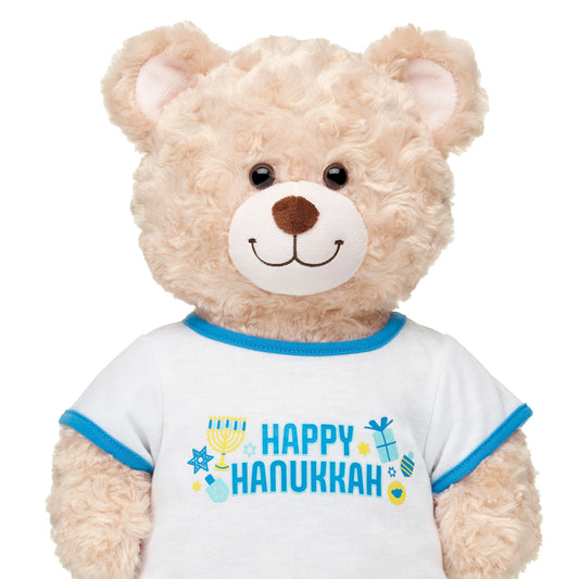 Happy Hanukkah T-Shirt for Stuffed Animals | Build-A-Bear® - US 3597