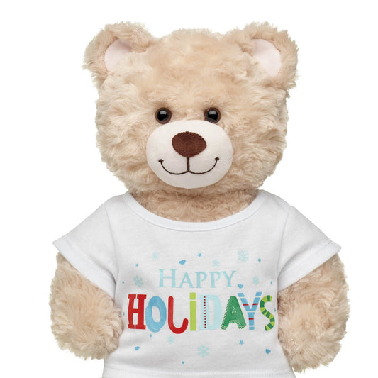 Happy Holidays T-Shirt for Plush Toys | Build-A-Bear® - US 7869