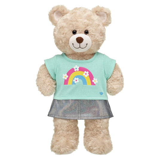 Kabu™ Rainbow Tee & Skirt Set for Plush Toys | Build-A-Bear® - US 4377