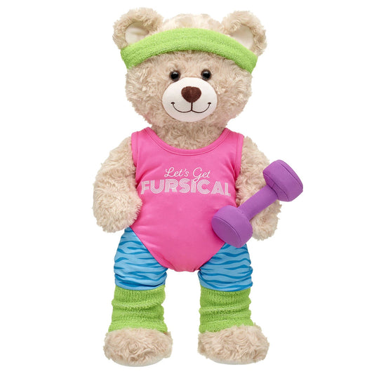 '80s Exercise Outfit for Stuffed Animals | Build-A-Bear® - US 1482