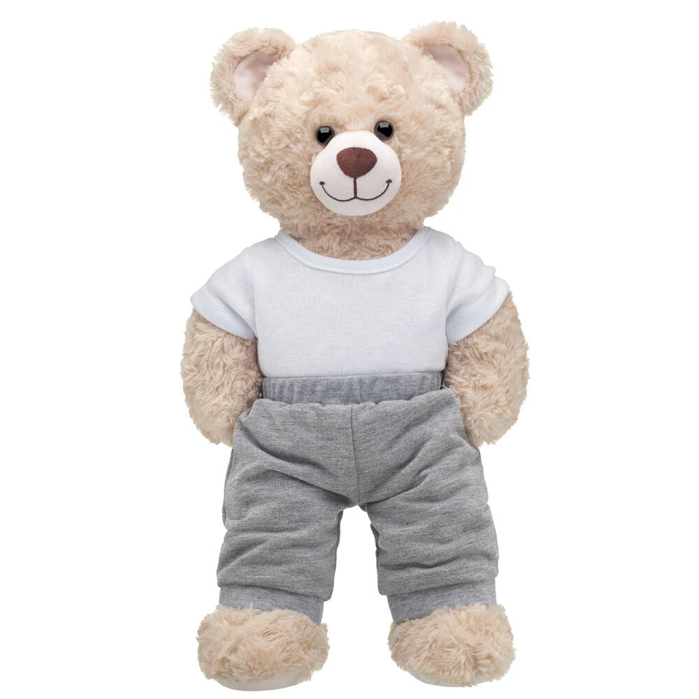 Grey Jogger Pants for Stuffed Animals | Build-A-Bear® - US 9905
