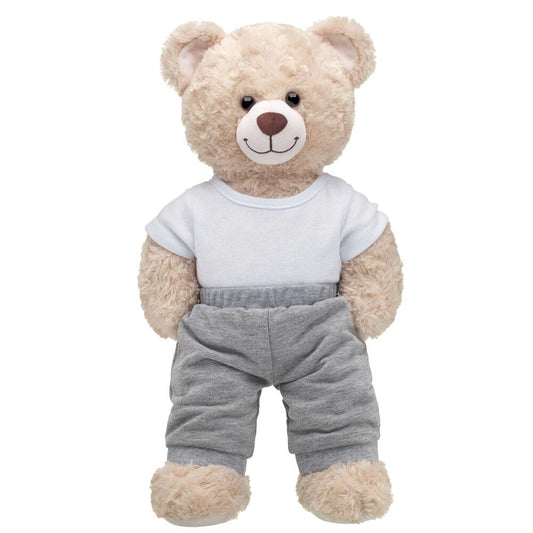 Grey Jogger Pants for Stuffed Animals | Build-A-Bear® - US 6860