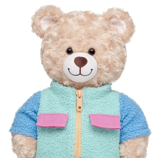 Colourful Sherpa Jacket | Build-A-Bear - US 7892