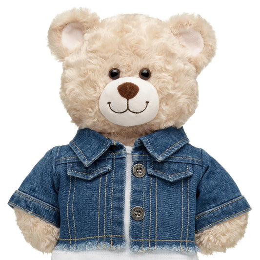 Frayed Denim Jacket for Plush Toys | Build-A-Bear® - US 3490