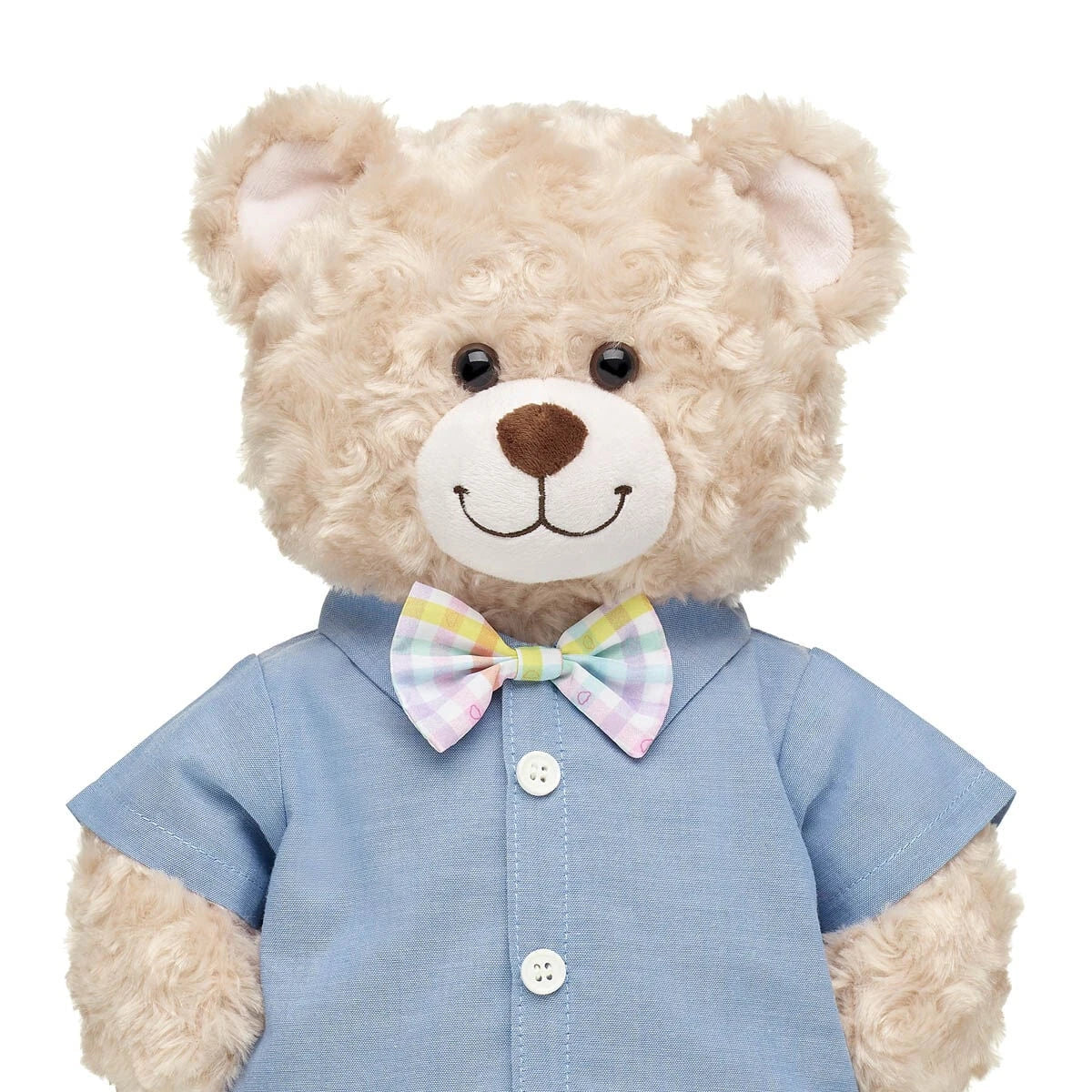 Chambray Shirt With Bow Tie for Stuffed Animals | Build-A-Bear® - US 4176