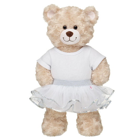 White Sequin Tutu for Stuffed Animals | Build-A-Bear® - US 3797