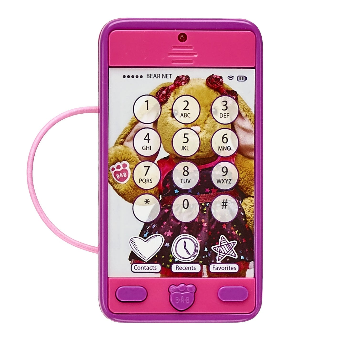 Fuchsia Toy Smartphone for Stuffed Animals | Build-A-Bear® - US 2596