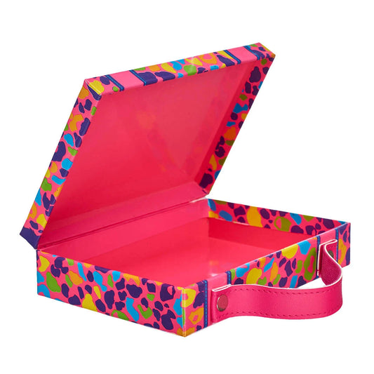 Rainbow Print Suitcase for Stuffed Animals | Build-A-Bear® - US 5708